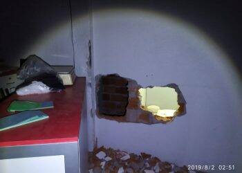 Criminosos tentam arrombar banco em Foz do Iguaçu