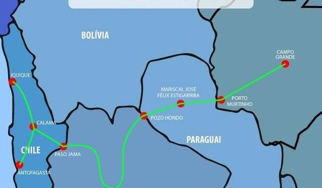 Paraguai confirma projeto de ferrovia para a fronteira com Mato Grosso do Sul