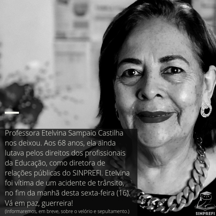 Professora da rede municipal de ensino morre em atropelamento