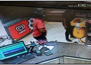 Adolescente flagrado por câmeras em roubo à Posto de Combustível é apreendido