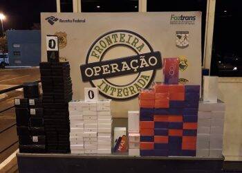 Receita Federal retém cerca R$ 70 mil em eletrônicos na Ponte da Amizade