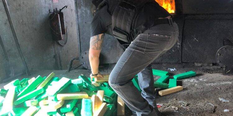 Polícia Civil incinera mais de 3 toneladas de drogas