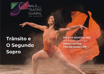 Balé Guaíra se apresenta nesta sexta na Praça da Paz