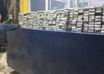 PRF apreende meia tonelada de maconha e R$ 2,25 milhões em cigarros no Paraná
