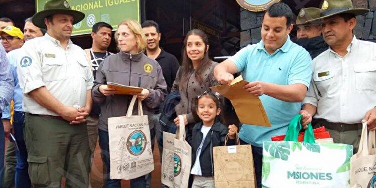 Lado argentino das Cataratas recebe turista número um milhão