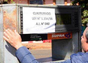 Prefeitura de Cidade de Leste lacra bombas de gasolina irregulares