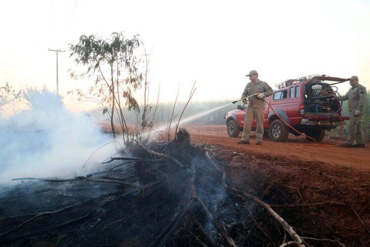 Bombeiros reforçam alertas para evitar queimadas