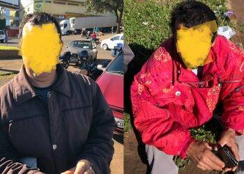 Suspeitos são presos pela PRF logo após roubo à turistas na Vila Portes