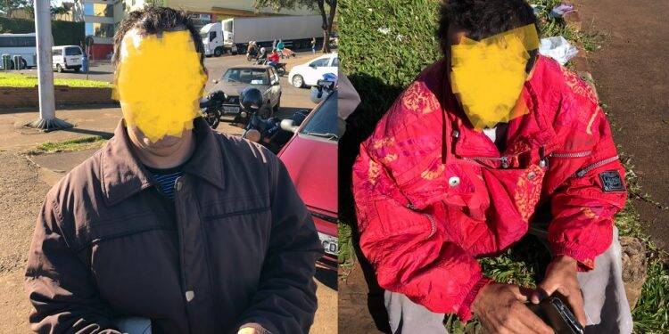 Suspeitos são presos pela PRF logo após roubo à turistas na Vila Portes