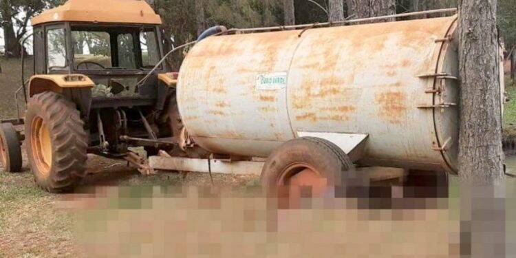 Agricultor brasileiro morre esmagado por trator no Paraguai