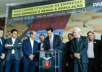 Paraná retira 60 mil itens do regime de Substituição Tributária
