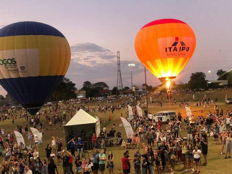 Abertura dos jogos de Aventura e Natureza proporciona show de imagens no Gramadão