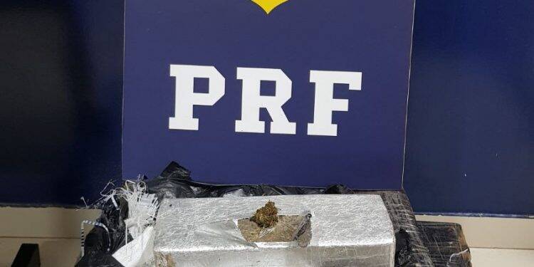 Homem é preso pela PRF após tentar fugir com droga