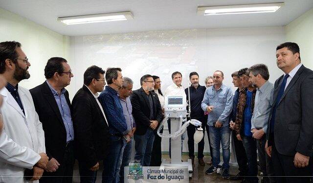 Hospital recebe equipamentos viabilizados por emendas impositivas dos vereadores
