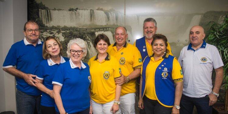 Representante estadual do Lions Internacional visita projetos em Foz