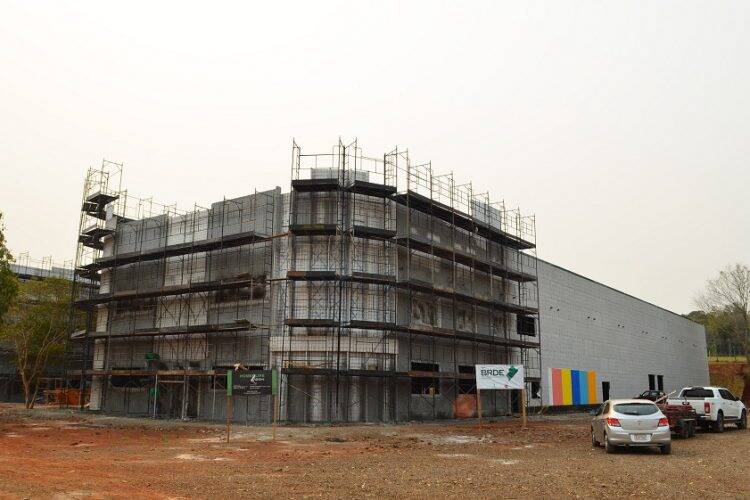 Obras do Movie Cars estão em ritmo acelerado