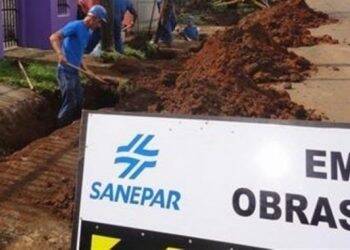 Obras da Sanepar na região do Jardim América deixa bairros sem água