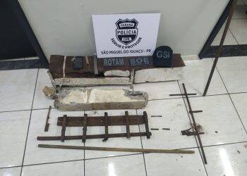 Oito presos tem tentativa de fuga frustrada em São Miguel do Iguaçu nesta madrugada