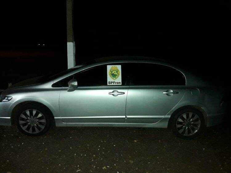 BPFron recupera veículo furtado no Rio Grande do Sul