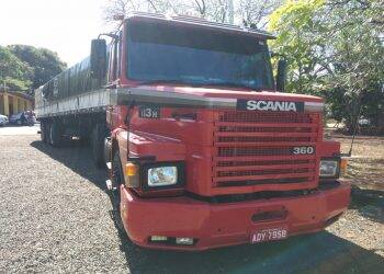 Polícia Civil apreende carreta utilizada em furto de arroz