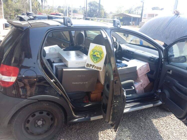 No sudoeste a apreensão foi de vinho