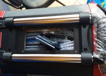 PRF encontra mercadorias em caixa de som