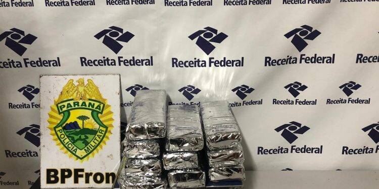 Menor é apreendido por tráfico de drogas pela Receita Federal