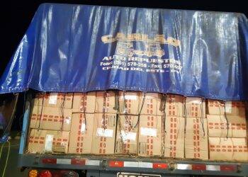 PRF prende dois homens e apreende quase meia tonelada de maconha