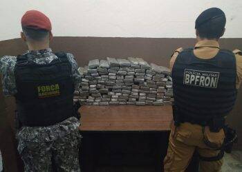 Mulheres são presas em hotel com mais de 100 quilos de maconha