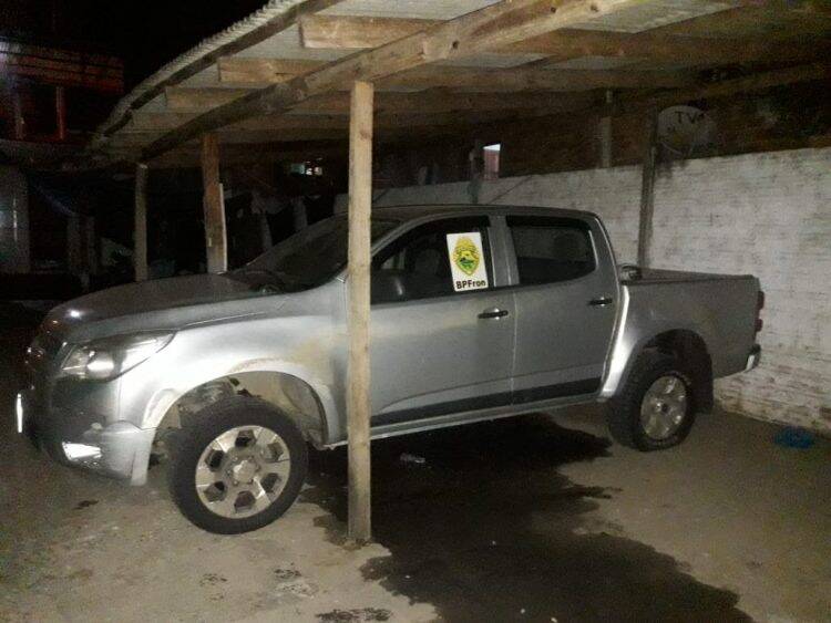 S10 furtada em São José dos Pinhais é recuperada em Foz pelo BPFron