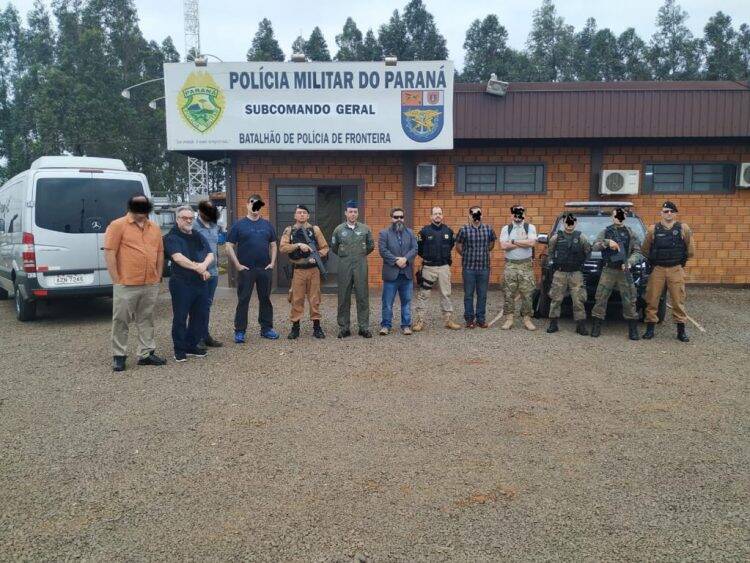 Equipe presidencial reconhece práticas de segurança na fronteira