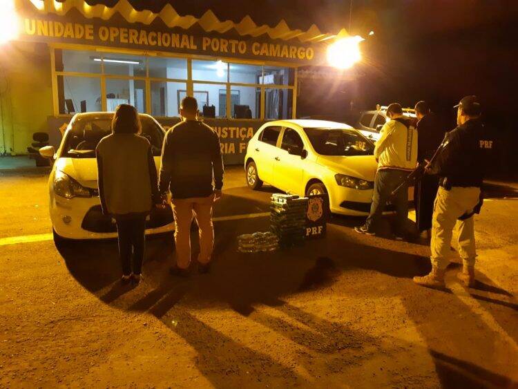 PRF faz duas apreensões de drogas em menos de 24 horas e prende 4 pessoas