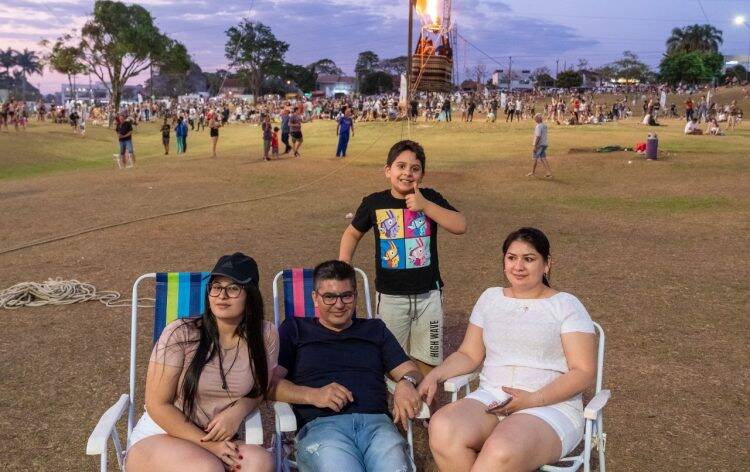 Abertura dos jogos de Aventura e Natureza proporciona show de imagens no Gramadão