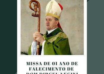 Missa de 1 ano de morte de Dom Dirceu acontece no domingo (29)