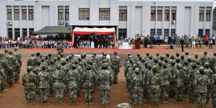 Área Naval de Cidade do Leste recebe novos 373 marinheiros