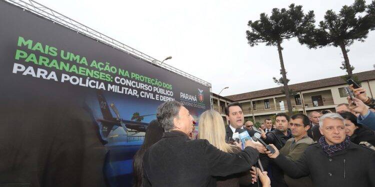 Governo autoriza concurso público para Polícia Militar, Bombeiros e Polícia Civil