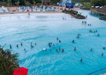 No mês das crianças, elas não pagam entrada no Blue Park