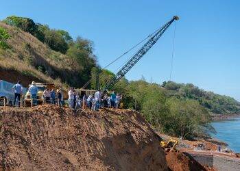 Ponte da Integração: obra avança em Foz do Iguaçu