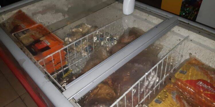 Açougue fechado com mercadoria estragada é alvo de operação da Vigilância Sanitária