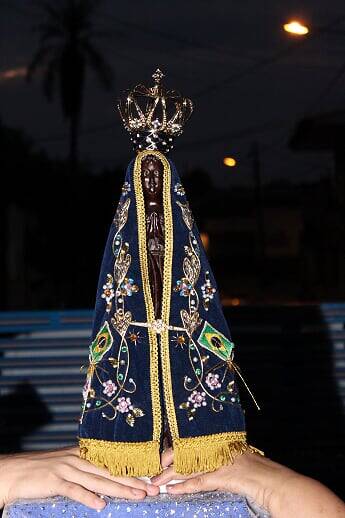 Imagem peregrina de Nossa Senhora Aparecida chega a Foz do Iguaçu