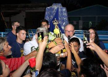 Imagem peregrina de Nossa Senhora Aparecida chega a Foz do Iguaçu