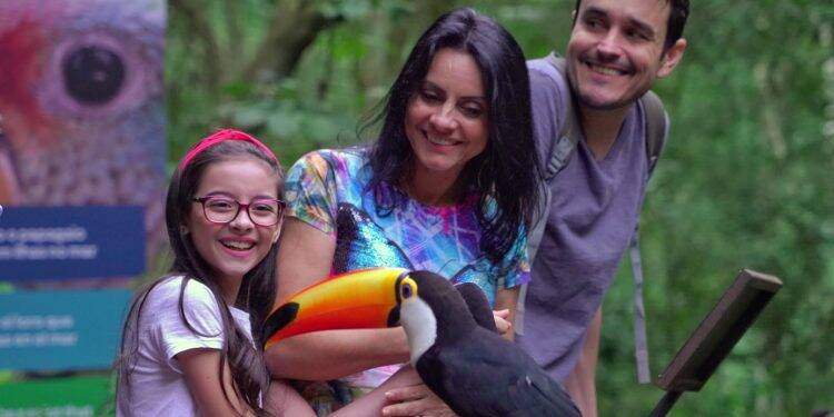 Parque das Aves terá programação especial para o Dia das Crianças