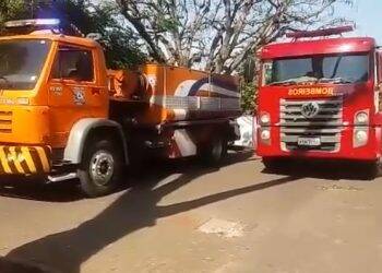 Princípio de incêndio no Hospital Municipal mobiliza bombeiros