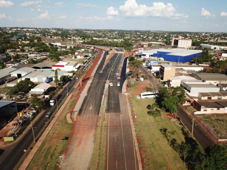 Viaduto da BR 277 com Costa e Silva deve ser inaugurado nesse mês