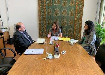 Em Brasília, diretor de Itaipu trata de obras do aeroporto e das novas pontes entre Brasil e Paraguai