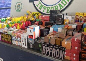 Operação Hórus apreende contrabando em fundo falso de veículo em Foz do Iguaçu