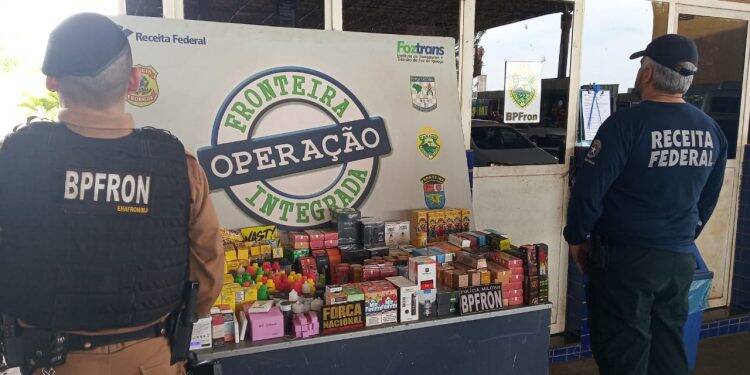 Operação Hórus apreende contrabando em fundo falso de veículo em Foz do Iguaçu