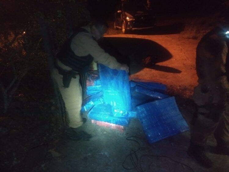 BPFron apreende mais de 500 kg de maconha em porto clandestino de Foz