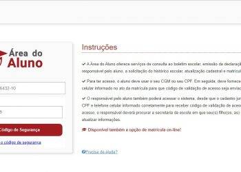 Matrículas para escolas estaduais poderão ser feitas pela internet