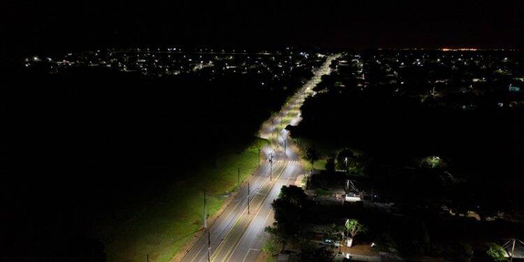 Santa Terezinha é a 1ª cidade no PR com iluminação 100% LED